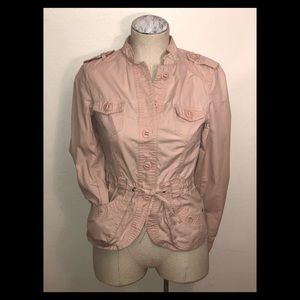 Divided (H&M) Tie-Waist Military Style Blazer